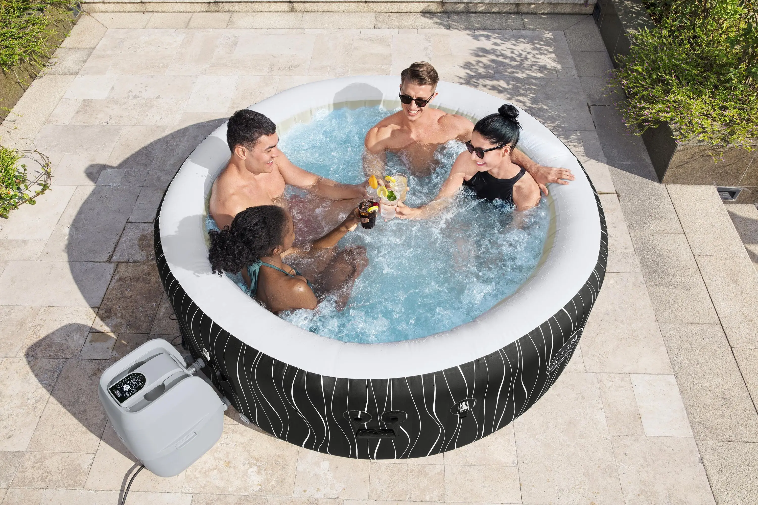 Hollywood Lazy Spa Lid Inflatable Lay-Z-Spa Vegas Hot Tub