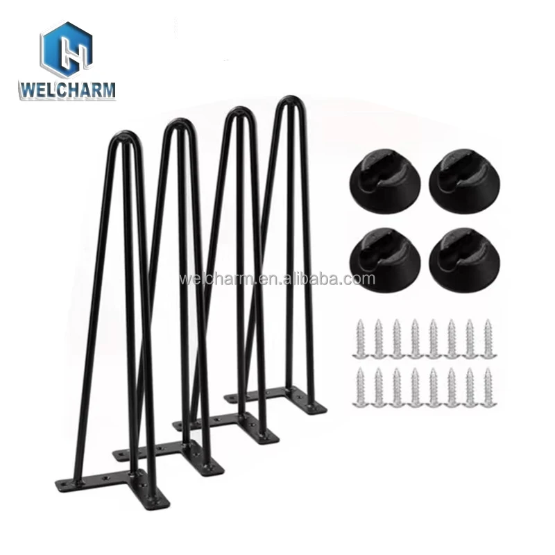 Металлические золотые ножки для