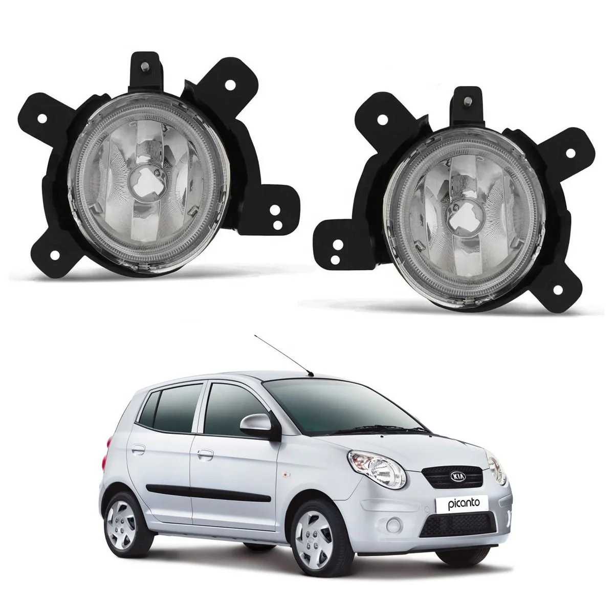 Objector Hviske bypass Wholesale OEM style auto parts body kit halogen Fog Light Driving Lamp For kia  picanto morning 2007 2008 2009 From m.alibaba.com