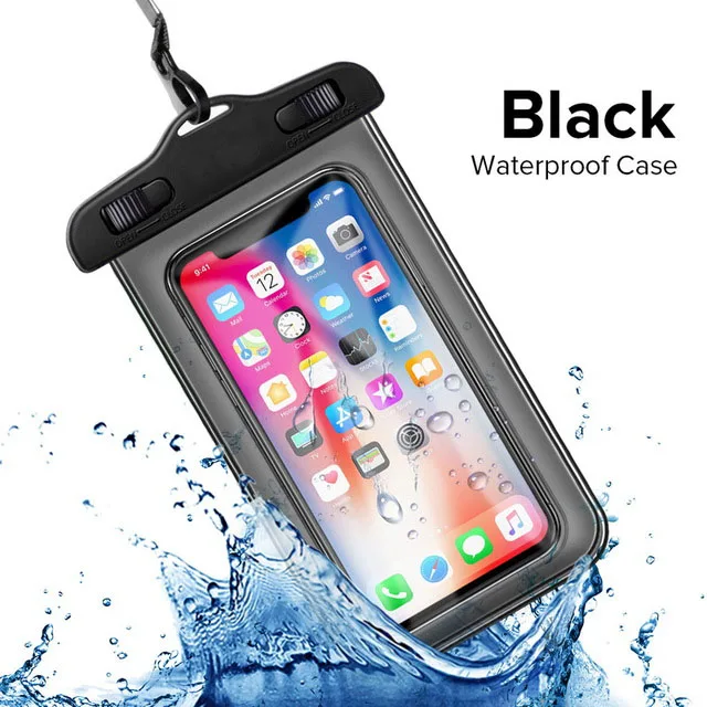 Borsa impermeabile universale per esterni, custodia per telefono Xiaomi, Huawei, Samsung con cordino_voghion.com