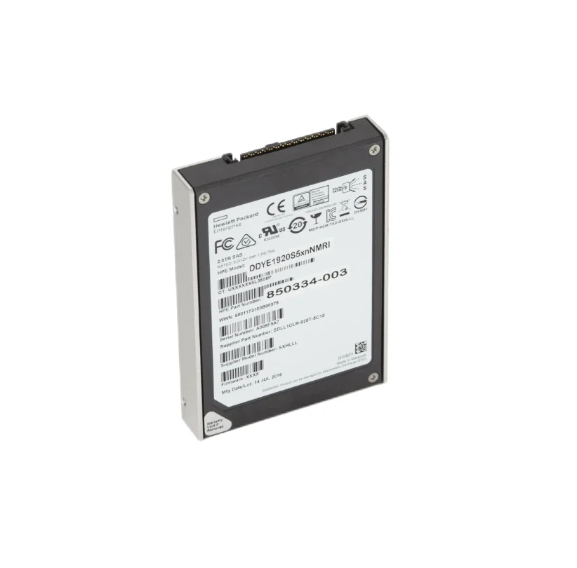 H-P 850334-003 - 1.92TB 2.5 Inch 6gb/s SAS Solid State Drive