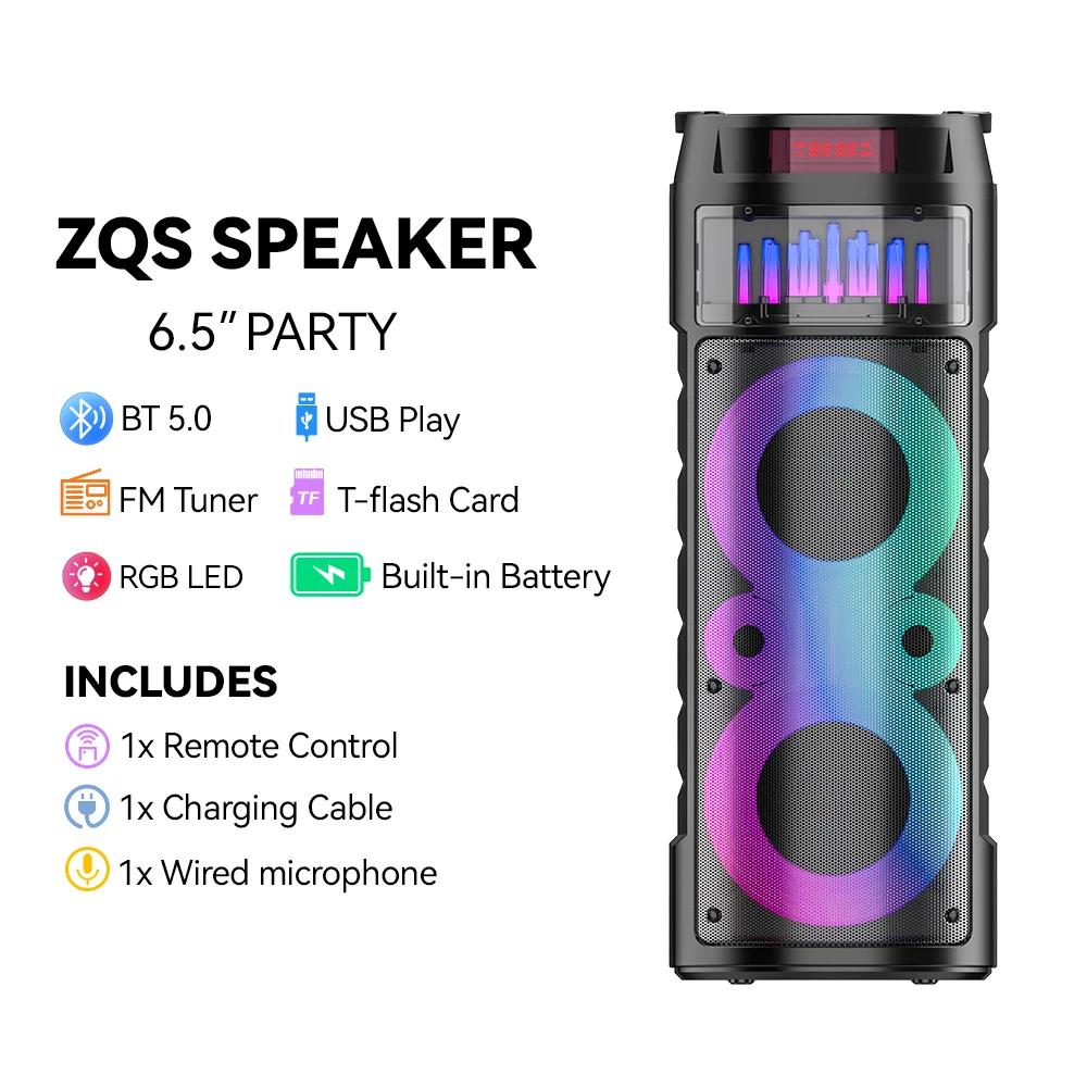 SING-E JQS6221 Dual 6.5