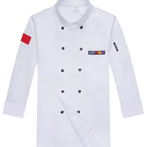 Autumn & Winter Men's Chef Workwear Long & Short Sleeve Kitchen Clothes for Restaurant & Bar Hot Pot Baking Cooking Uniforms