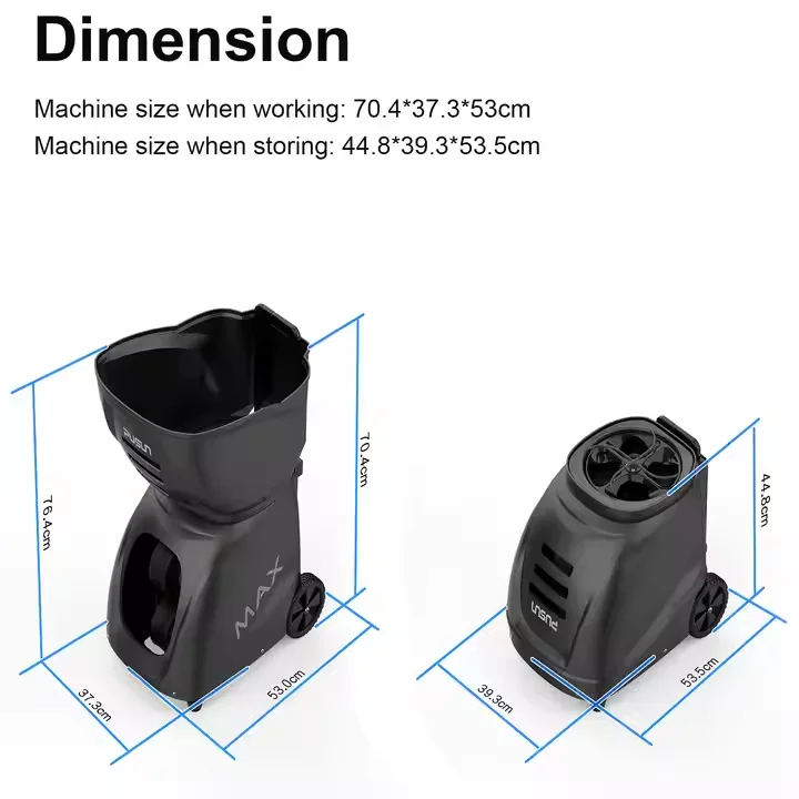 Automatic Tennis Ball Machine with Large Capacity 150 Ball Launcher New Design APP Remote Control Tennis Training Equipment