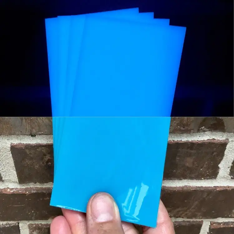 s Glowing in the Dark Plastic Material Fluorescent Self Glow s Neon Self Luminous Acrylic Sheet