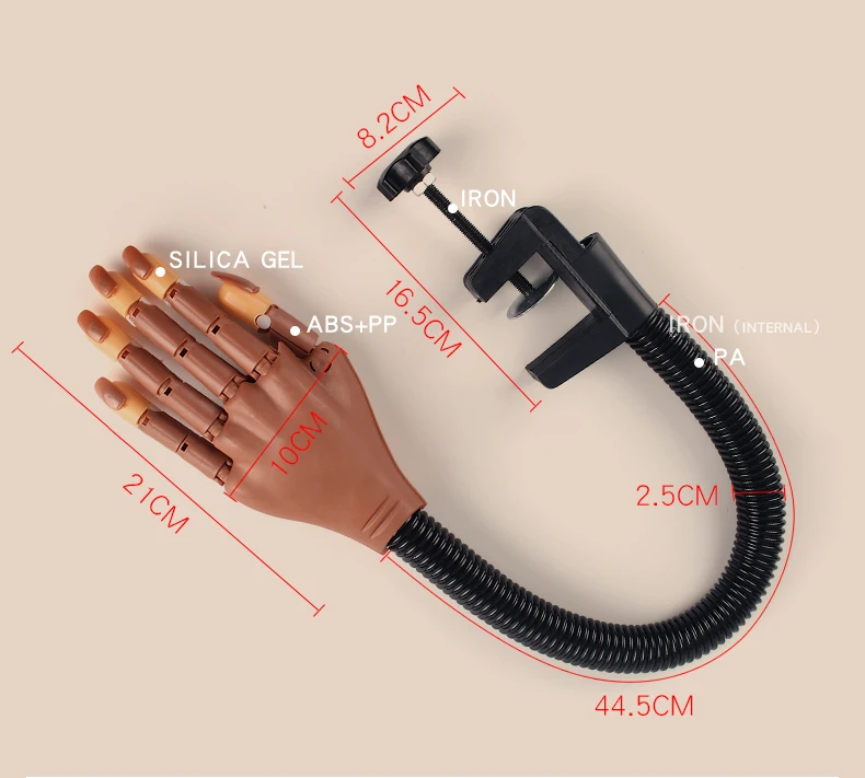 nail practice hand set