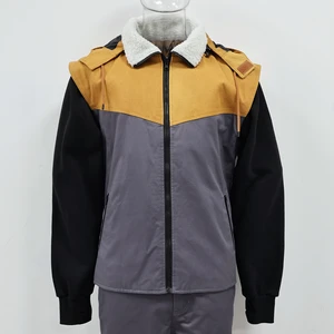 Custom Heavyweigh Canvas Workers Workwear Carpenter Safety Work Jacket with Detachable Hood