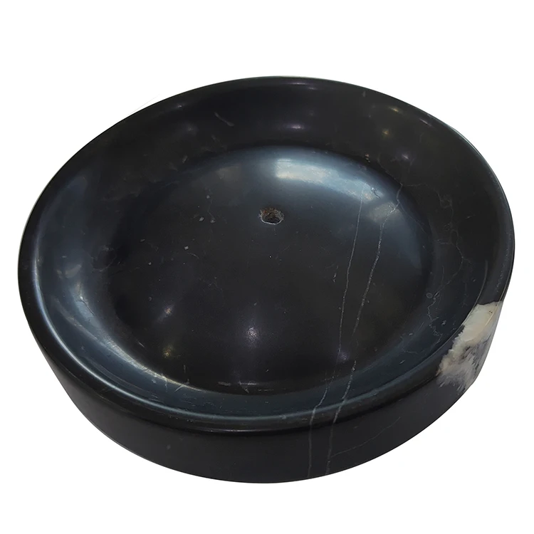 Wholesale Round Marble Incense Burner Tray Set
