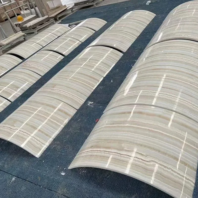 product luxury white onyx marble slab for column skin and interior wall decor white onyx tiles for countertop-3