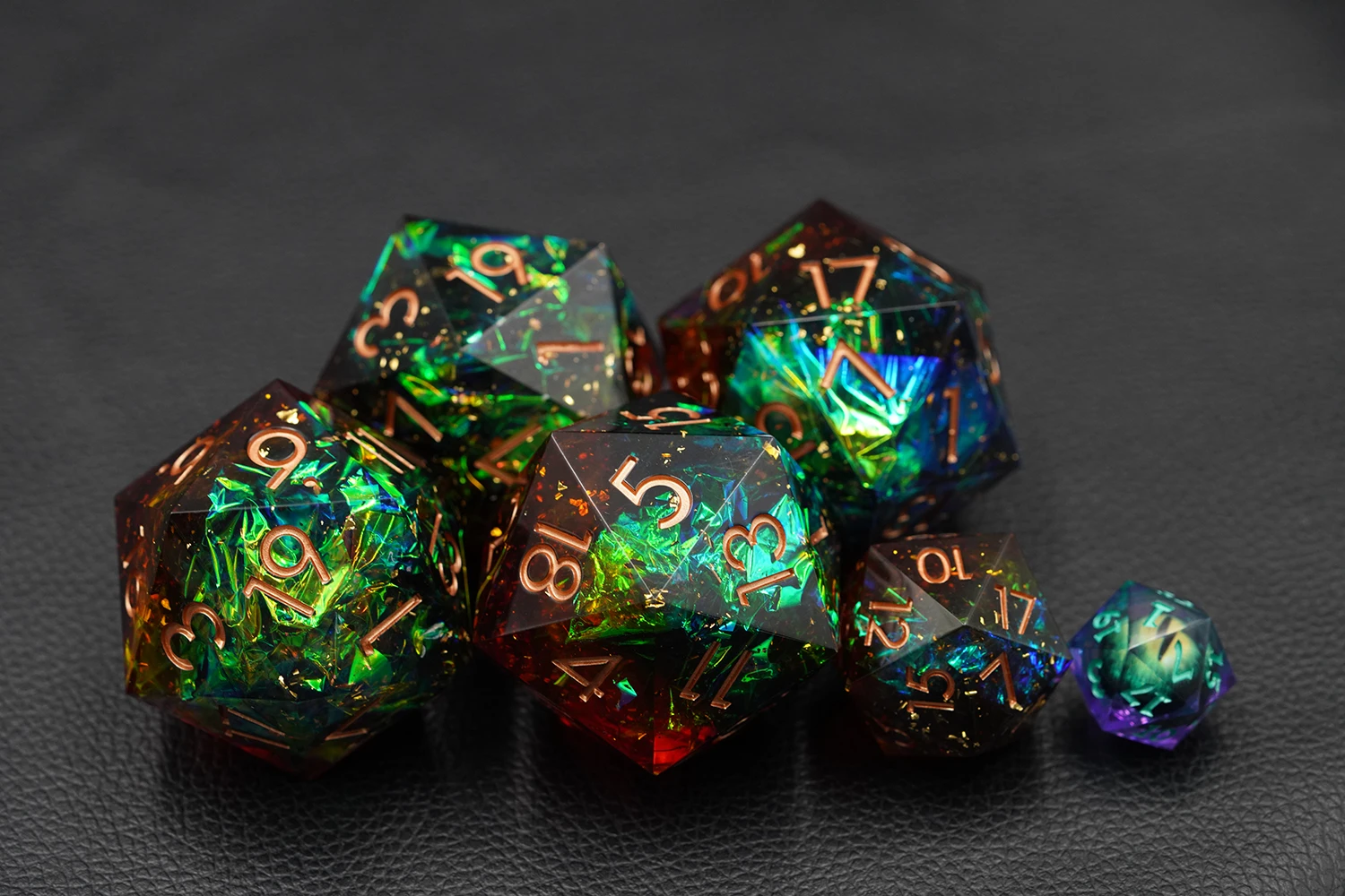 Yushun Jumbo D20 Dice 50mm Giant Polyhedron Big D20 for Role-playing Games Made of Resin for DND details