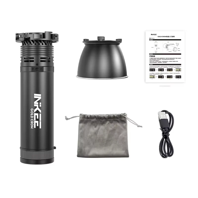 Inkee GC150 150W Waterproof LED Video Light with App Control for