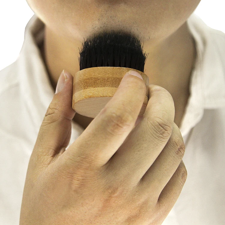 Пользовательский бренд ручная бритвенная щетка для мужчин