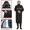 Black-Oxford-Double layer+2 Pockets- Double brim
