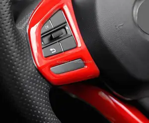 For BJ40plus 18-23 Sports Interior Modification Carbon PU Leather Steering Wheel Label for Beijing BJ40 Fit Decoration