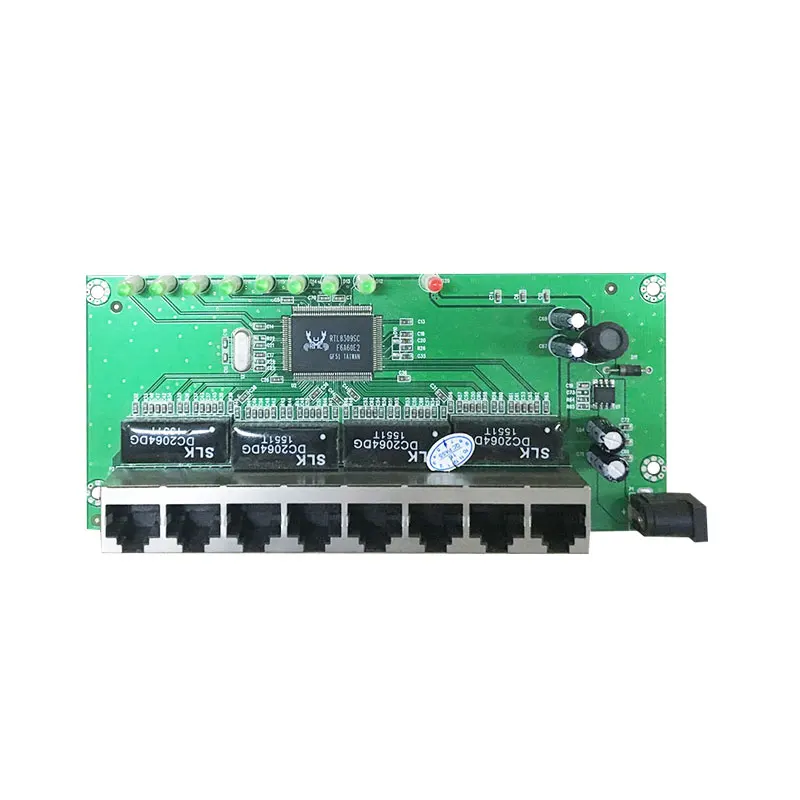 Realtek Chipset 8 Port Ethernet Switch Module with High Performance
