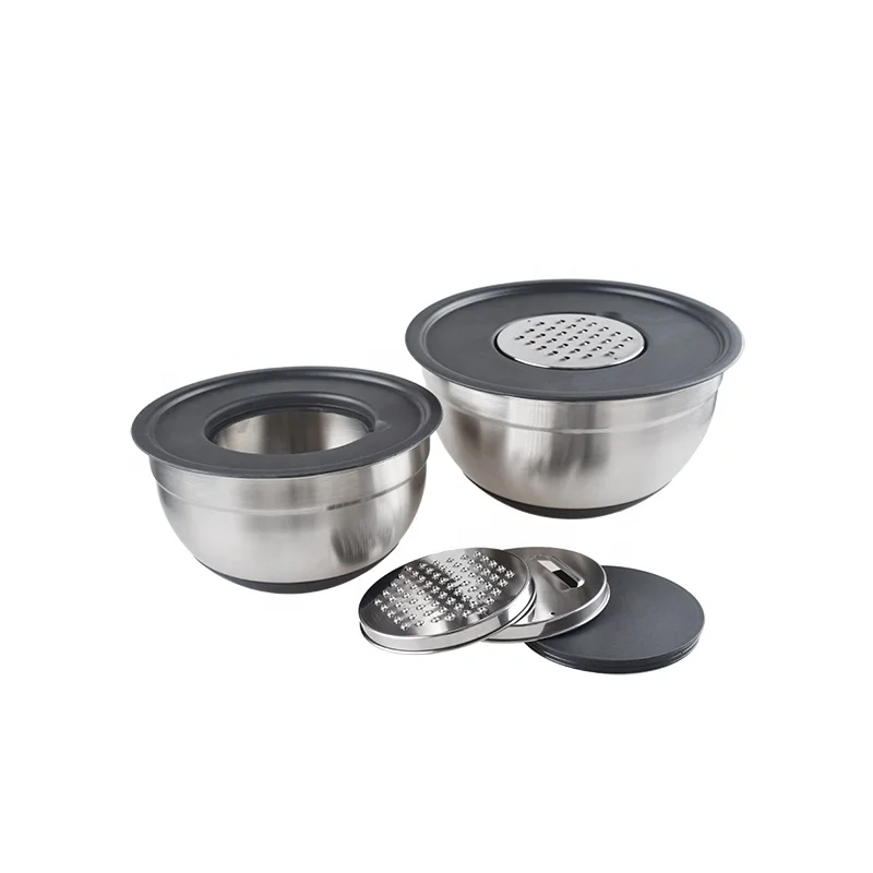 Ciotola Acciaio Inox Kadax 30 Cm - Multiuso Per Cucina, Insalate E Animali