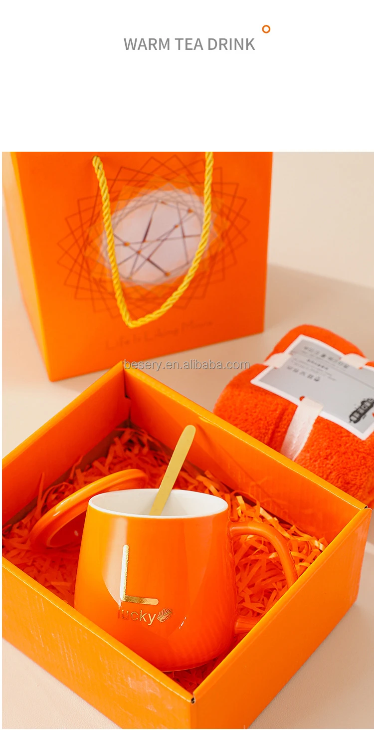 Valentines Wedding Gifts For Guests Birthday Souvenirs Mug Cup Towel