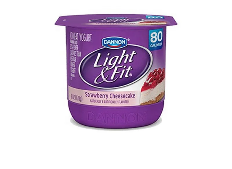 150ml IML Manufacturer Small Size in Mold Labeling Purple Yogurt Container Round Shape With Spoon