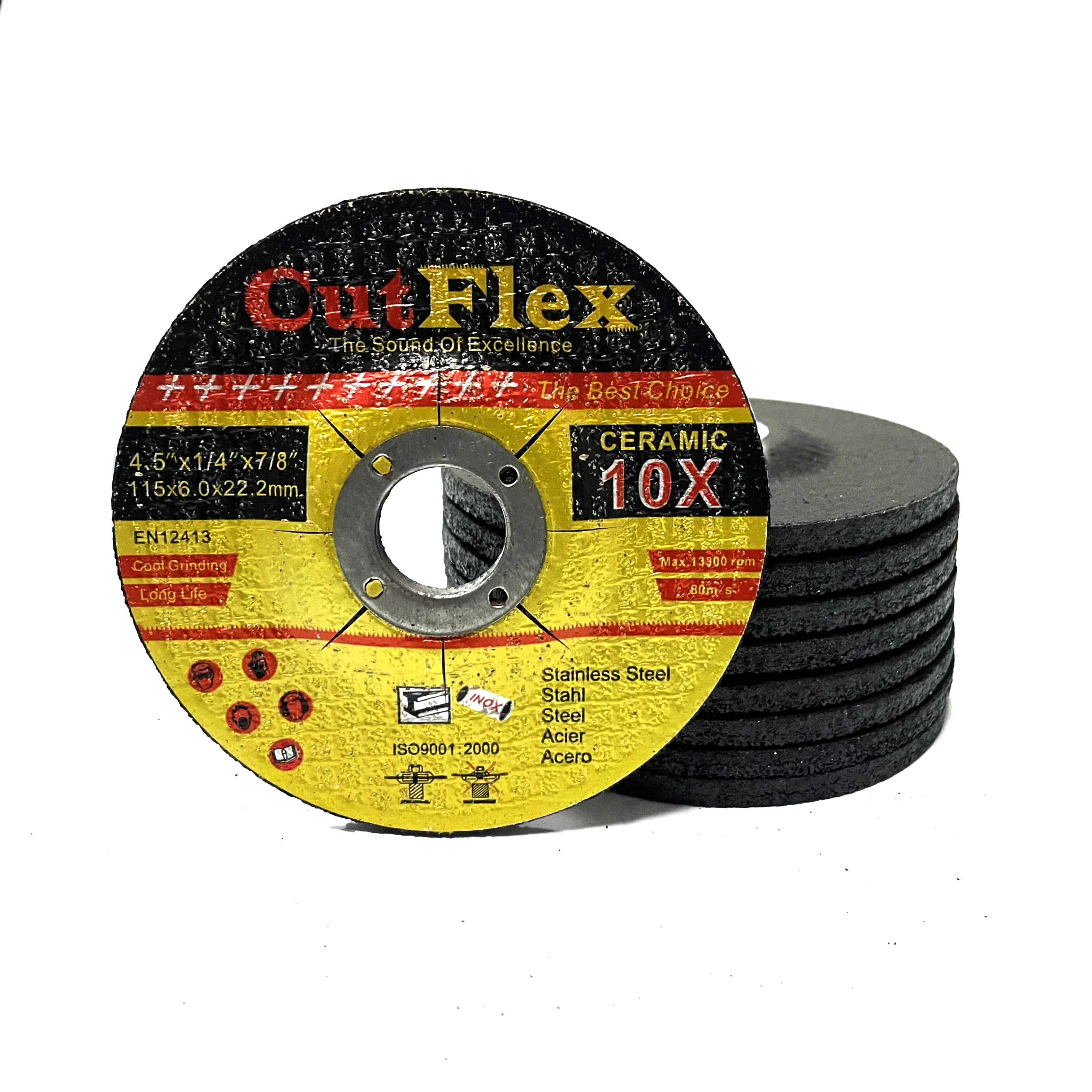 CutFlex All Size Available Professional Cutting Disc Angle Grinder Application