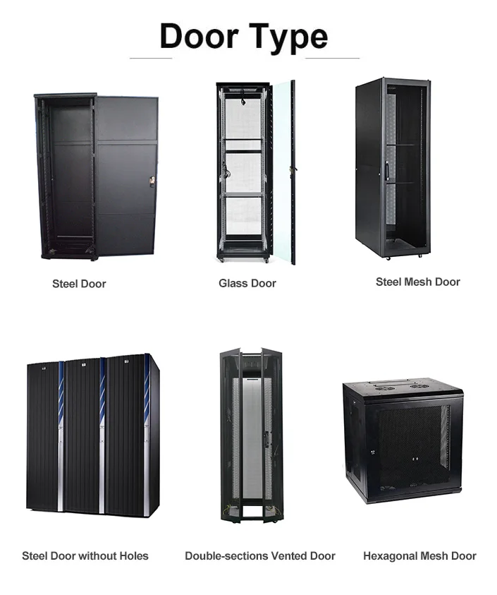 W-TEL 42U Prefabricated Server Rack Full System Single Cabinet Data ...