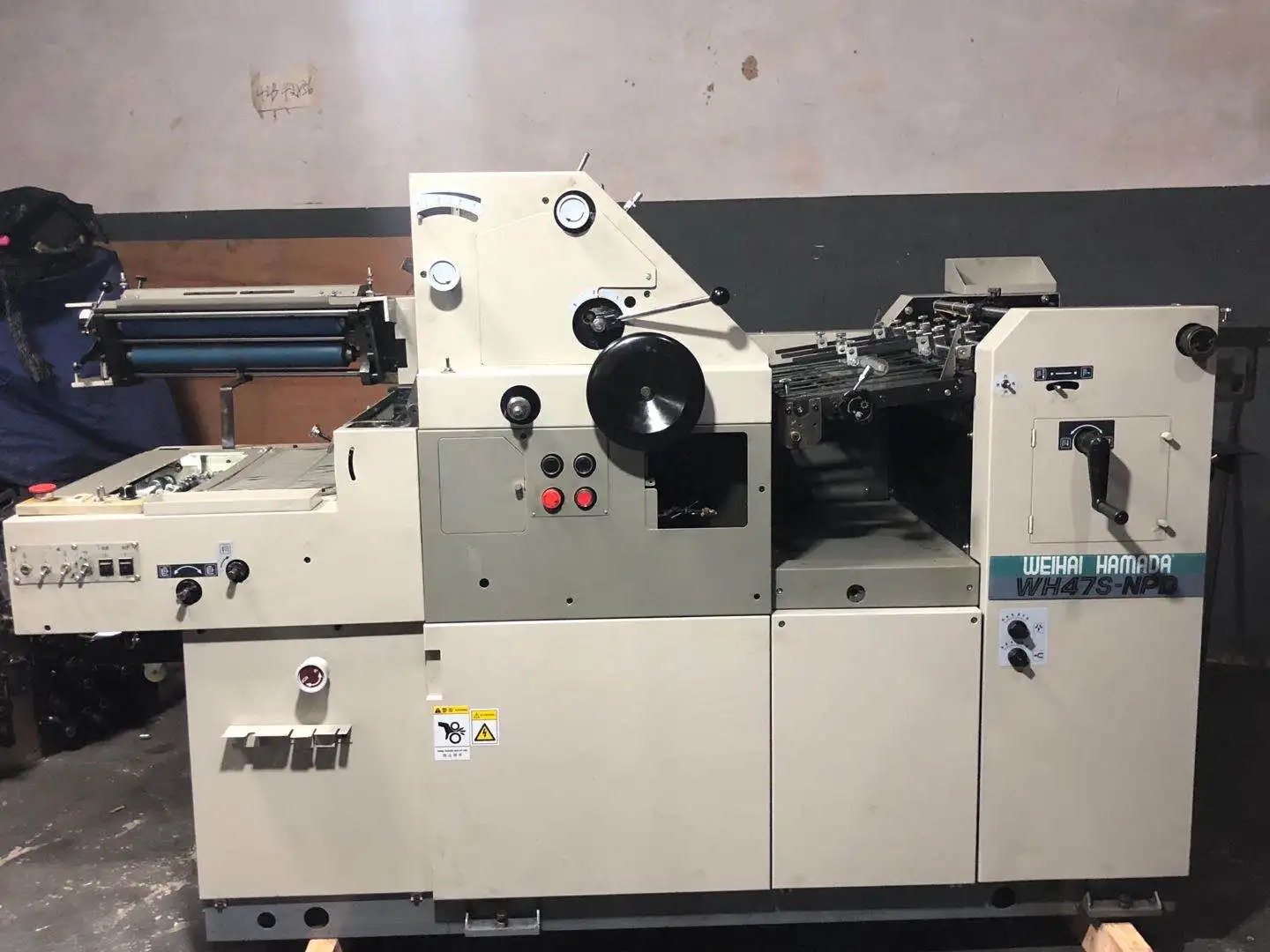 Hamada Style Receipt Book Printing Press Numbering Machine