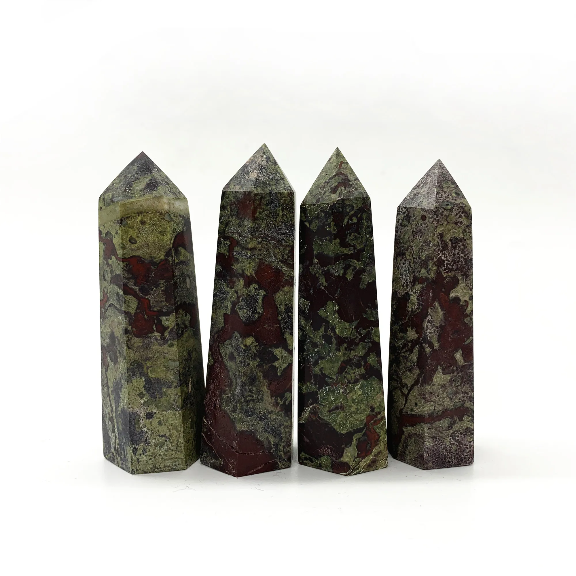 天然民间工艺风水塔装饰龙血石水晶点疗伤 - buy dragon blood stone