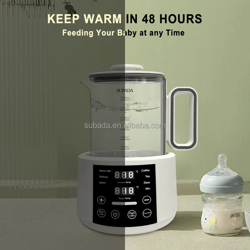 Baby Formula Kettle Fast Bottle Warmer Thermostatic Electric Kettle