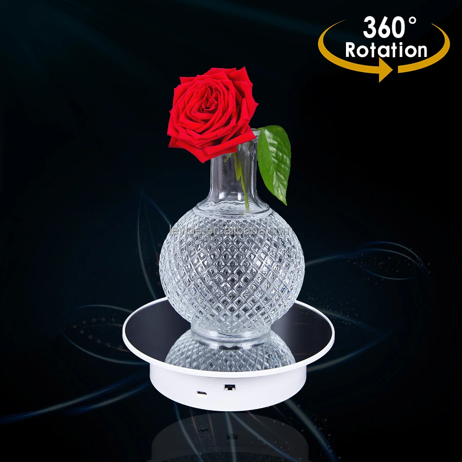 20cm Battery/USB Motorized Rotating Display Stand – 360 Degree ...