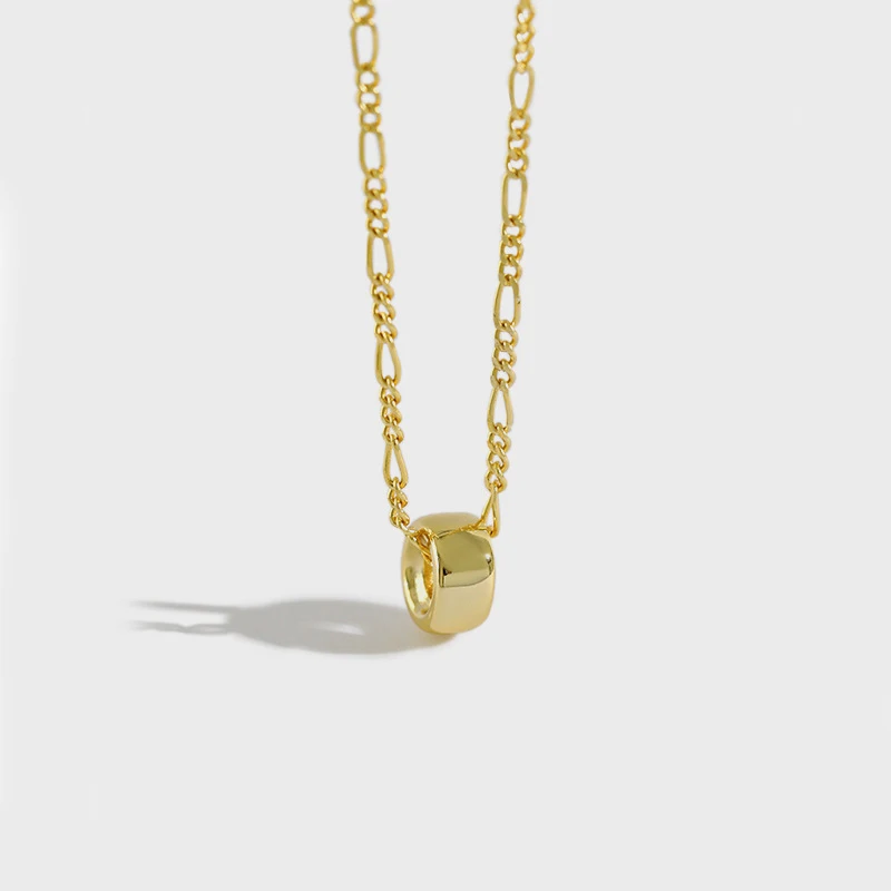 S925 Sterling Silver Necklace Simple 