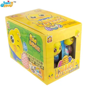 Hot Sale Wholesale Cartoon Duck Chocolate Biscuit and Popping Candy