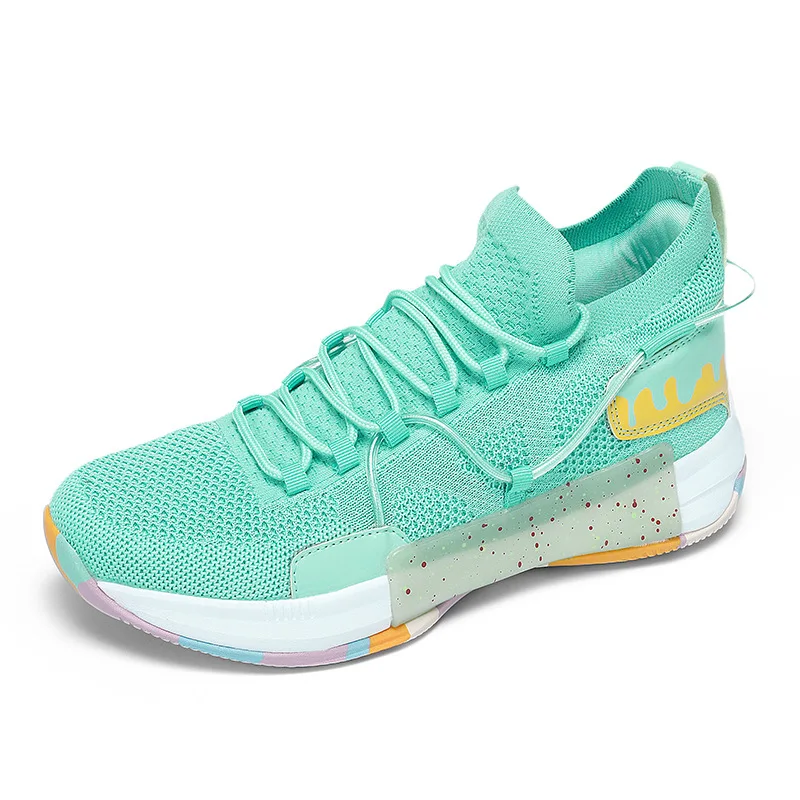 High Quality Branded Men Cheap Custom Logo Oem Odm Wholesale Sport  Chinese Outdoor Basketball Shoes