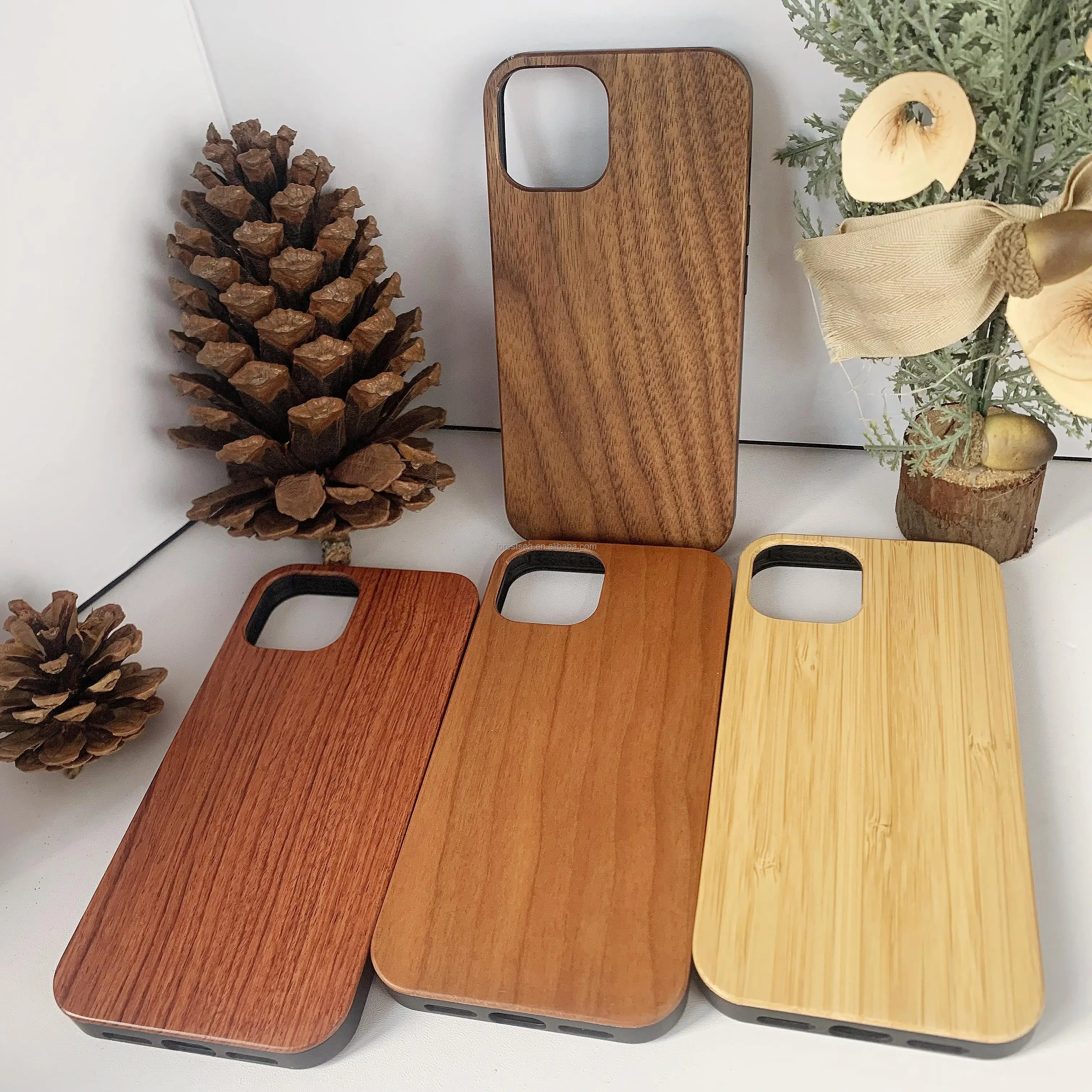 Biodegradable Wood Phone Cases for Iphone - Luxury & Protection
