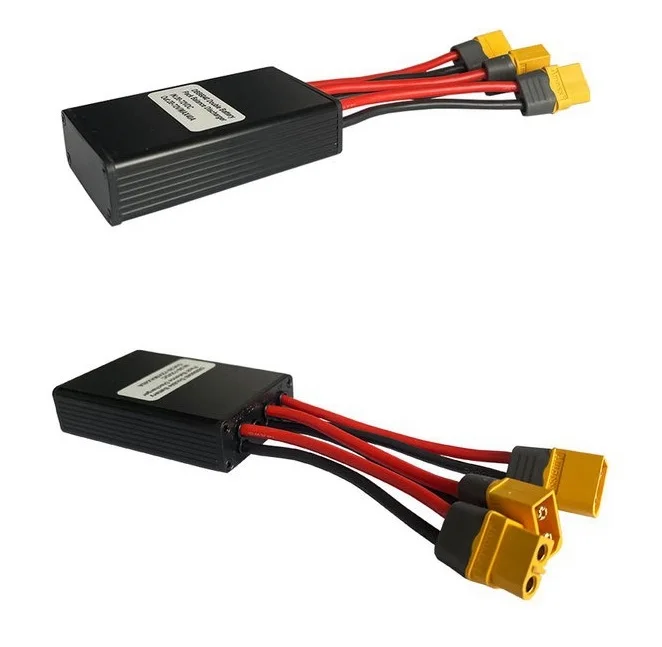 Dual Battery Parallel Adapter For Ebike - 20V–72V, 40A, XT60 Connectors, Aluminum Alloy, Increases Battery Capacity & Discharge - View #12