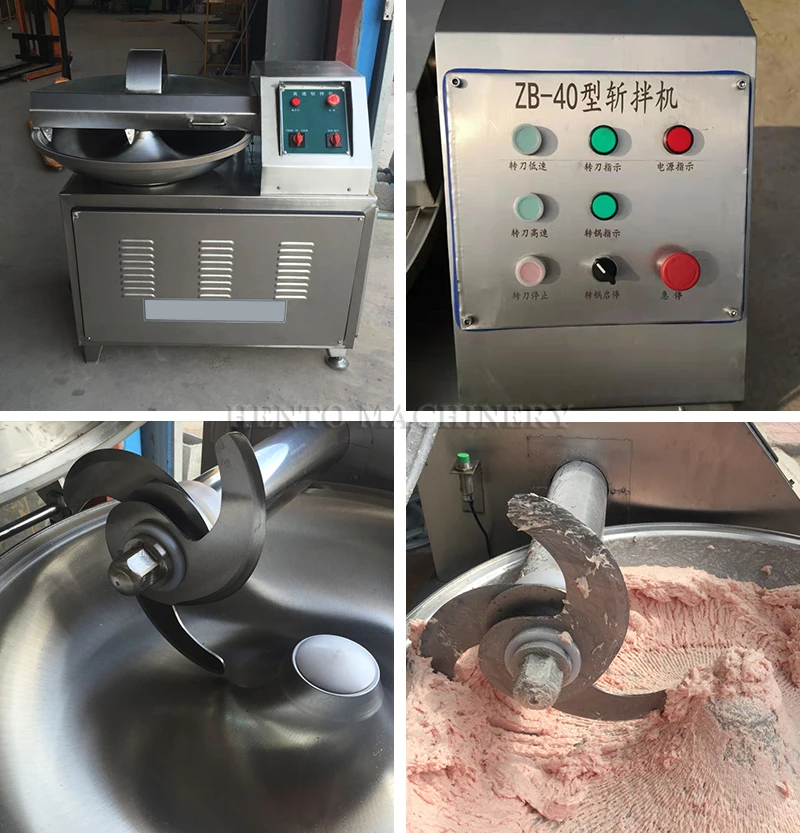 Large Output Meat Sausage Smokehouse / Sausage Stuffer Making Machines / Sausage Filler Machine Line