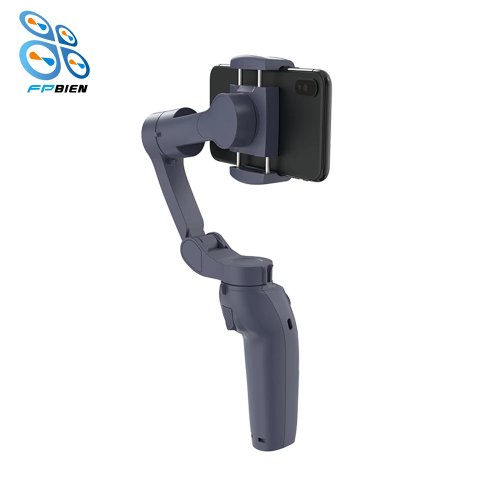 3 Axis Handheld Gimbal Stabilizer Smart Phone Shooting Selfie Stick With Tripod Auto AI Face Tracking LED Fill Light