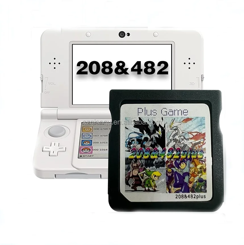 208+482 in 1 Game Card Super Combo Game Cartridge for DS