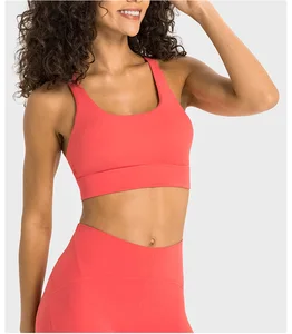 TOPKO V-shaped Beautiful Back High Elasticity Breathable Sports Bra for Women