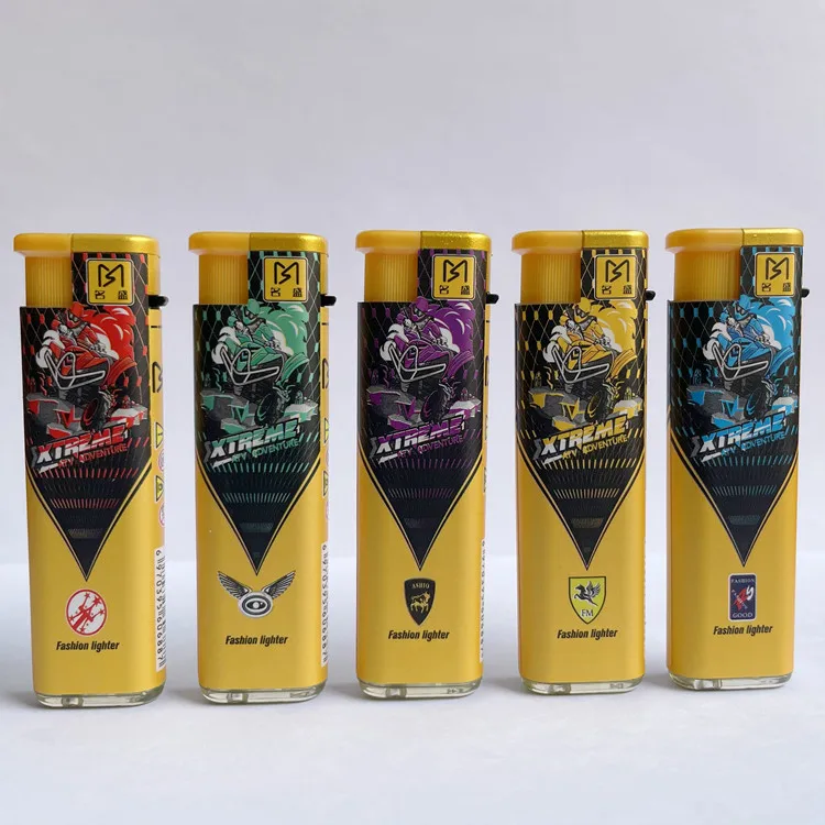 Cheap plastic windproof cigar lighter shaodong lighter factory