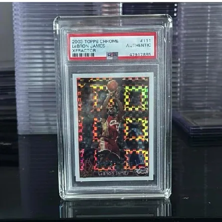 product acrylic graded card slab collectible display case holder for bgs sgc psa slab sport trading card case magnetic protector case-6