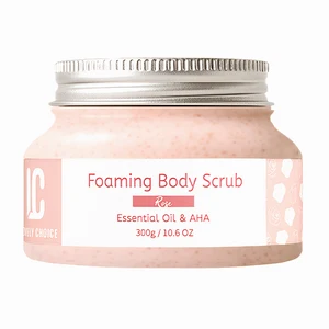 Wholesale Gentle AHA Resurfacing Body Cream Shea Butter Coffee Fragrance Rose Oil Vitamin E Formula for Private Label Skin Care