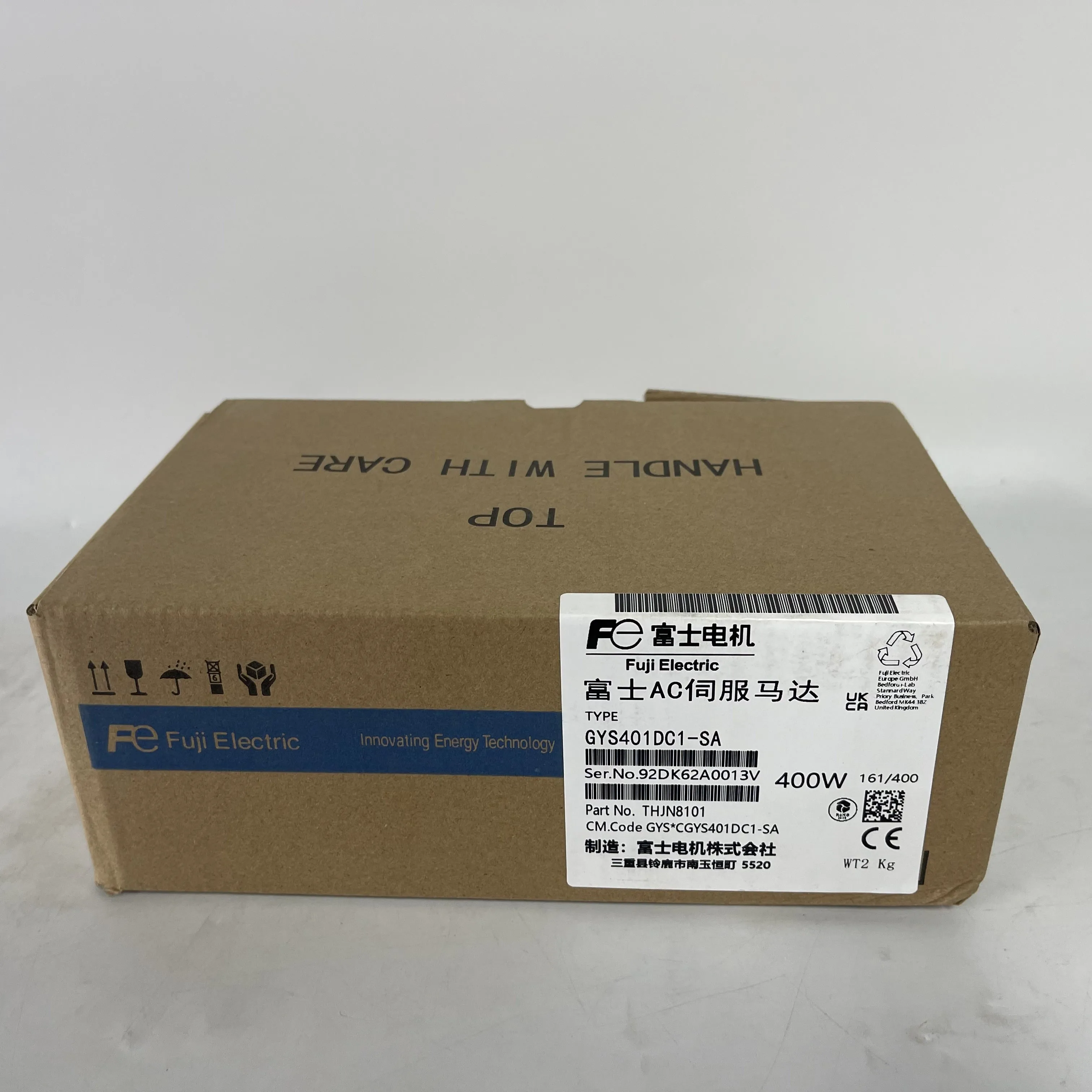 Fuji AC Servo Motor GYS401DC1-SA