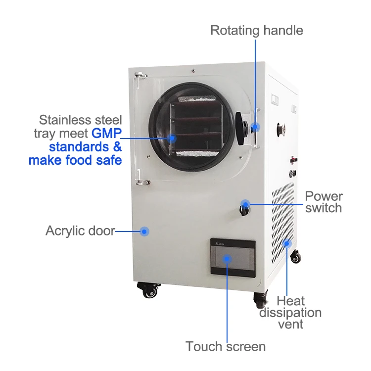 Hot Sale ECO Farm Multi Functional LCD Display Freeze Dryer