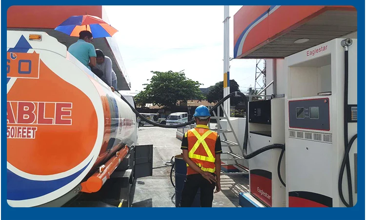 2 Pump 2 Nozzle Card Reader Machine Fuel Dispenser in Turkey