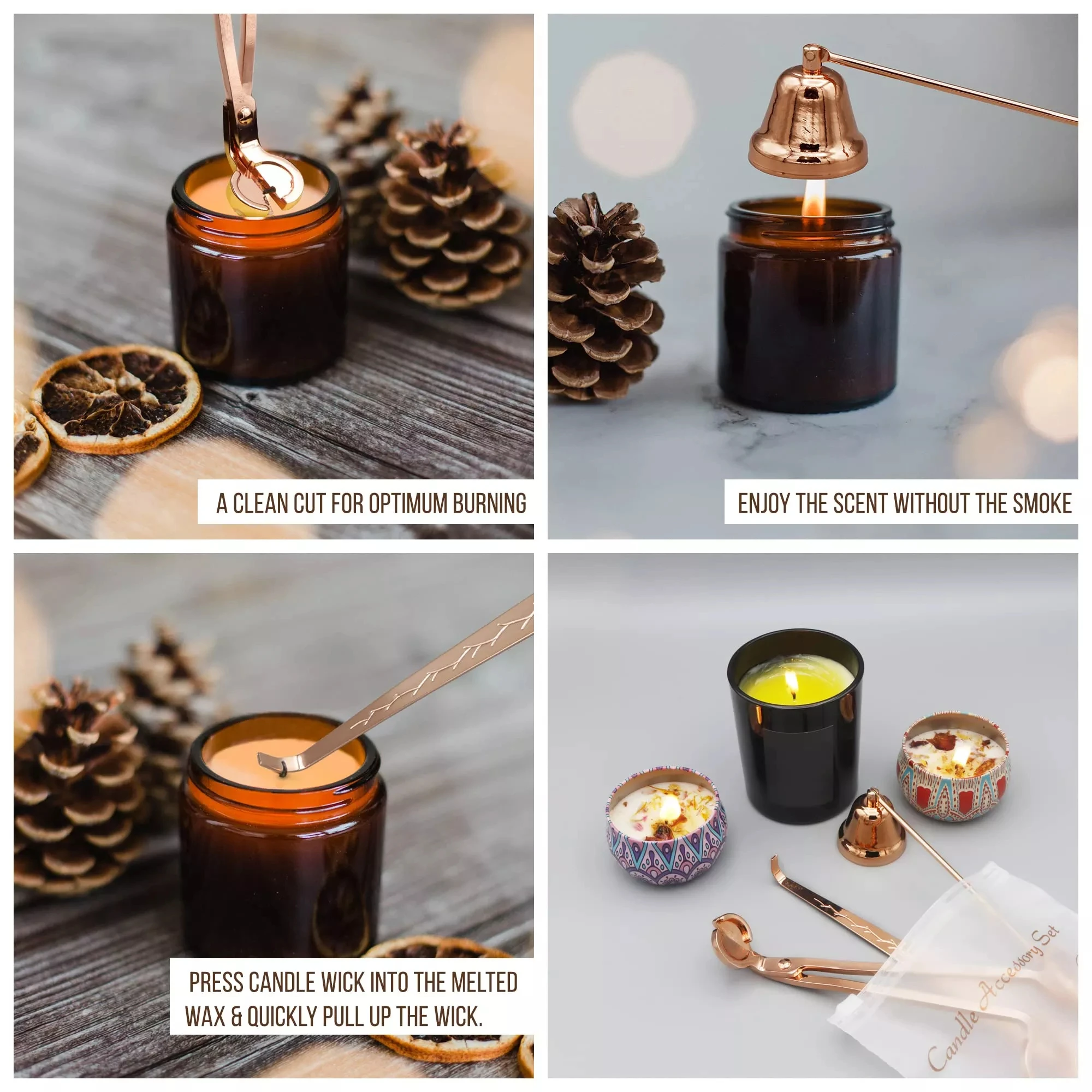 Ножницы для свечей из нержавеющей