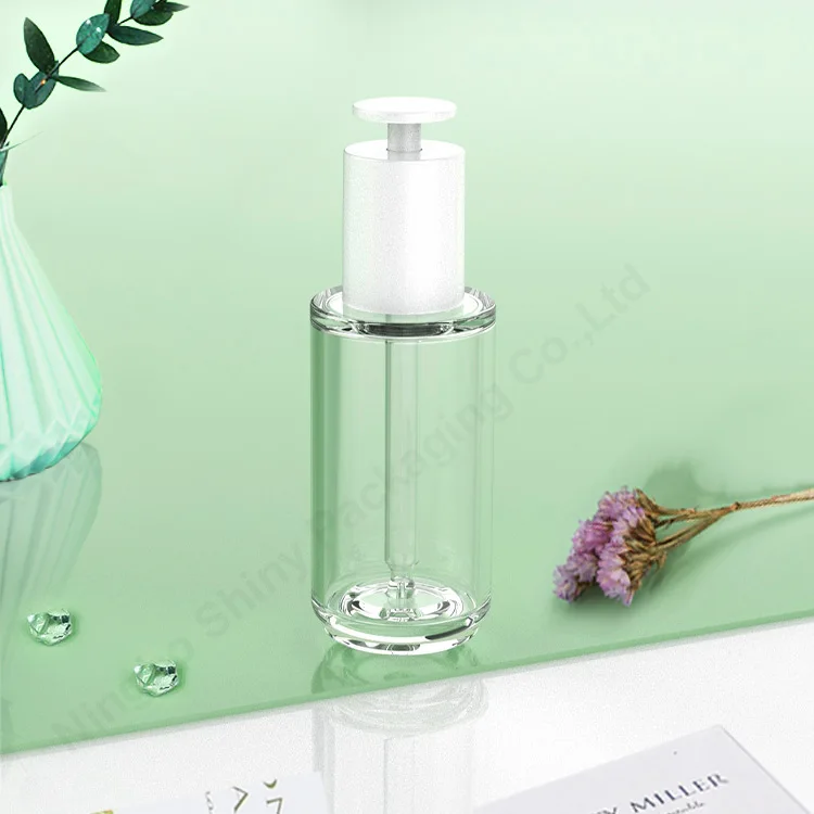 PET Plastic Bottle Used With Dropper Or Pump Dispenser For Skin Care