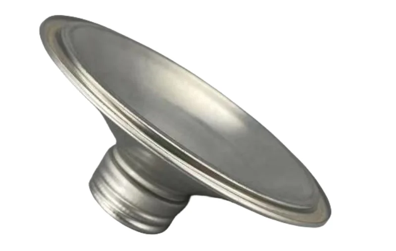 High quality Manufacturer metal can 307 cone top with 24mm screw opening for brake fluid oil packaging