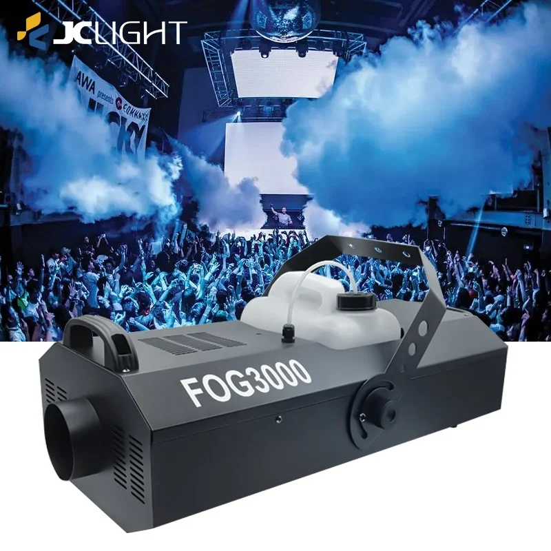 3000W Electric Metal Stage Effect Big Smoke/Fog Machine DMX512 Remote Control for Stage Concert DJ Night Club