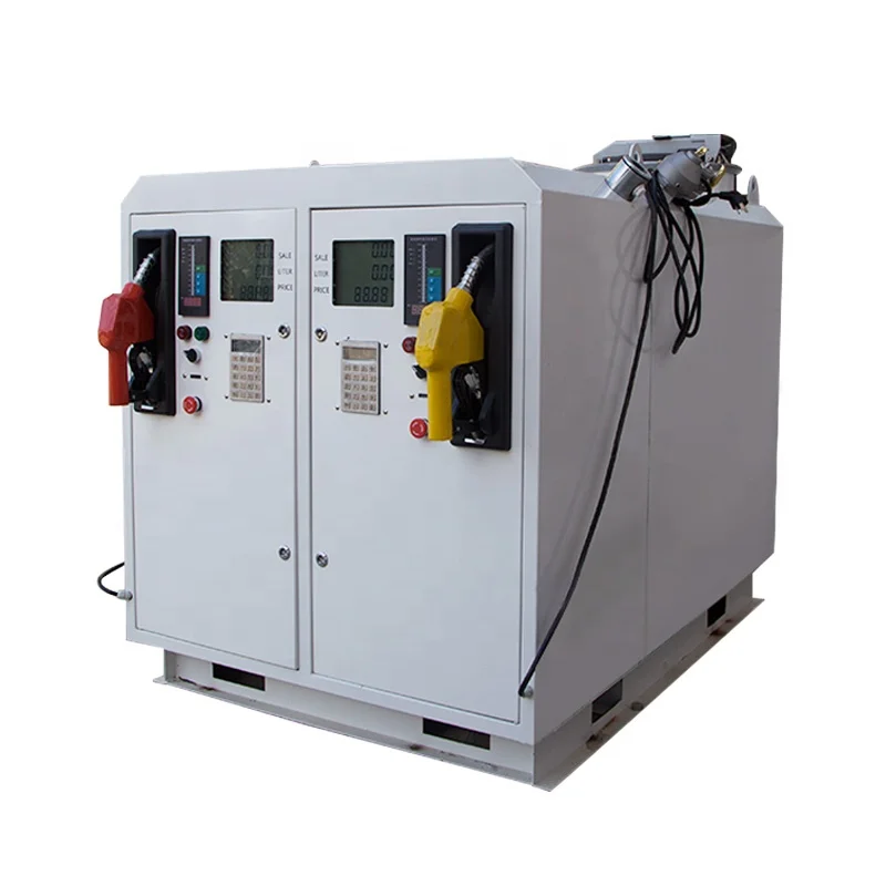 Mini Horizontal Containerized Fuel Dispenser Portable Fuel Tank Refueling Station Buy Mobile