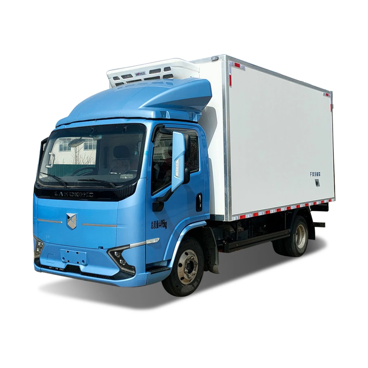 Pure ElectricTruck Landking Yue EH Pro 4.5T Ice Refrigerator Truck Special Transportation EV Truck Freezer Truck Food Chiller