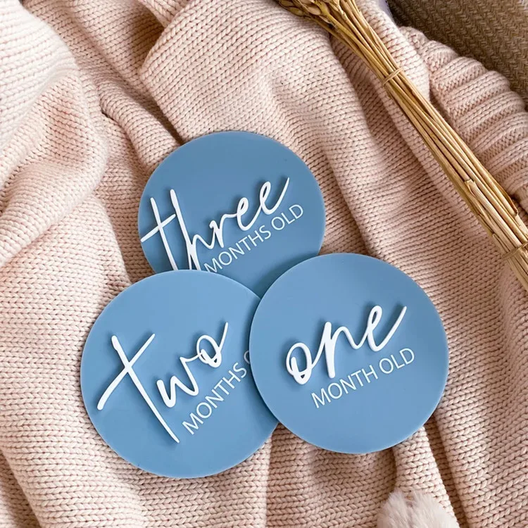 Hello World Birth Announcement Sign - Custom Milestone Cards